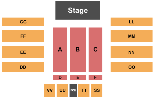 Fantasy Springs Resort & Casino Sofia Niño de Rivera Seating Chart